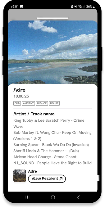 Noods Radio app screenshot